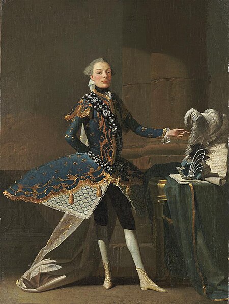 Attributed to Charles Joseph Flipart - Portrait of the Castrato Carlo Scalzi, c. 1738, 1938.177, Pietro Longhi, circa 1738