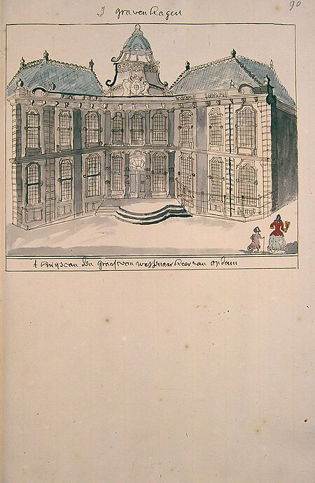 Atlas Schoemaker: Zuid-Holland, 's-Gravenhage, Cornelis Pronk, between 1710 and 1735