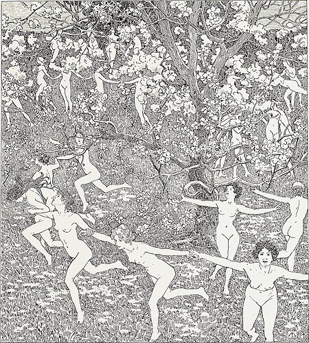 Spring Yearning, Maximilian Lenz, 1898