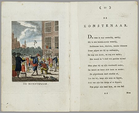 Fairground scenes, in etched art plates, described in a rustic and serious poetic style, for the benefit and entertainment of children of all ages / drawn and engraved by KF Bendorp