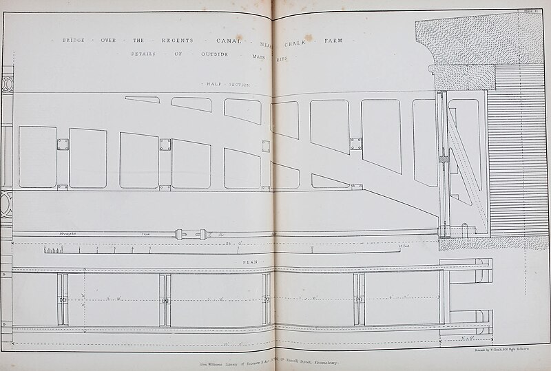 Railway practice. A collection of working plans and practical details of construction in the public works of the most celebrated engineers on the several railways, canals, and other public works (14571708799), Samuel Charles Brees, 1836