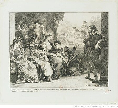 Delacroix - C'est une intrigue scélérate, btv1b10461588r, Eugène Delacroix