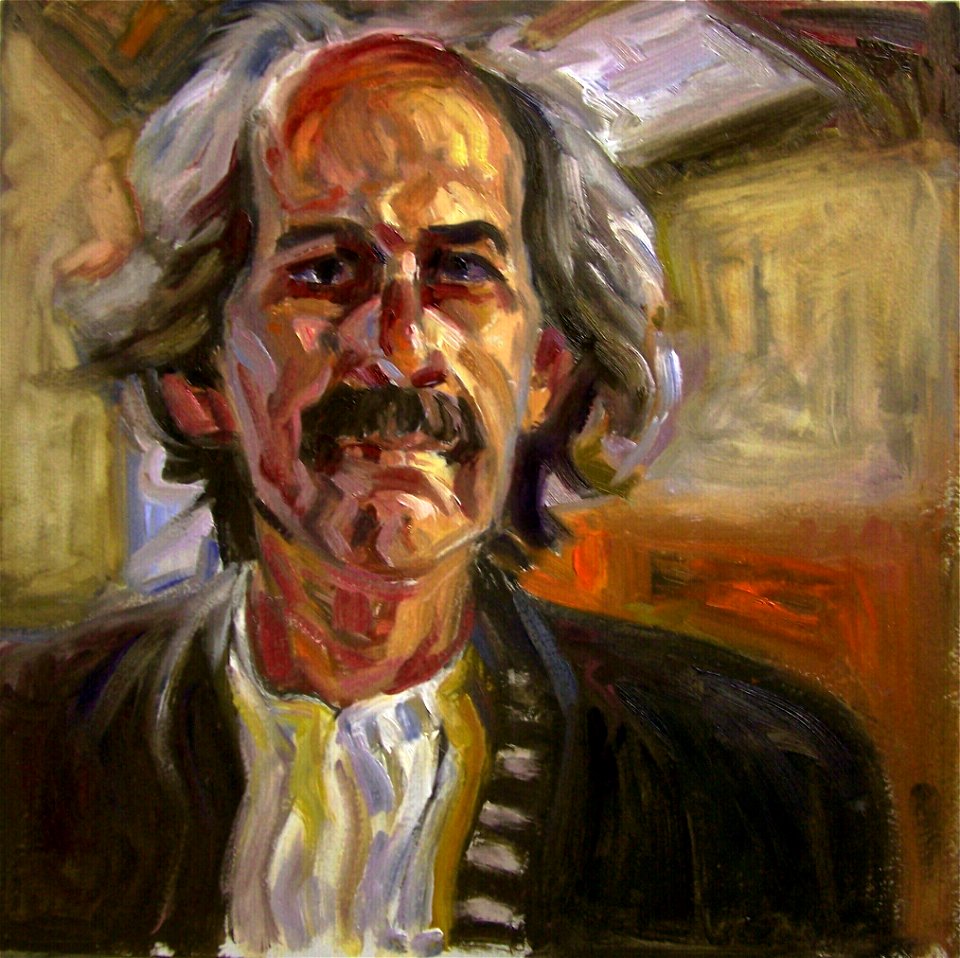 the sculptor roger lee- in his forge- for jkpp