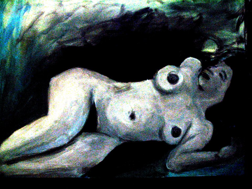 RECLINING NUDE. Free illustration for personal and commercial use.