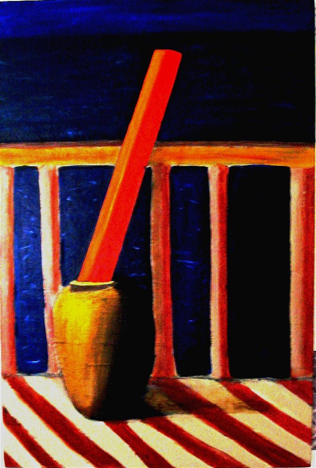 STICK IN A VASE.