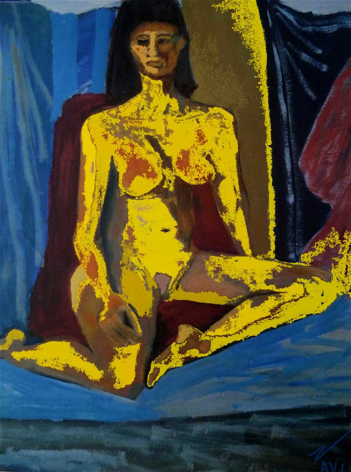 YELLOW BLACK MAGIC WOMAN.
