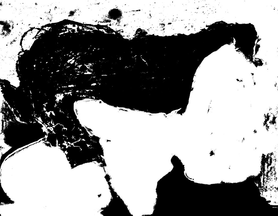 Cave painting.