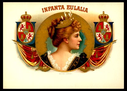 Infanta Eulalia. Free illustration for personal and commercial use.