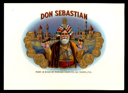 Don Sebastian. Free illustration for personal and commercial use.