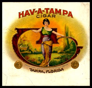 Hav-a-Tampa. Free illustration for personal and commercial use.