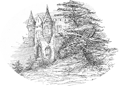 WAITE, Arthur Edward. castle. Free illustration for personal and commercial use.