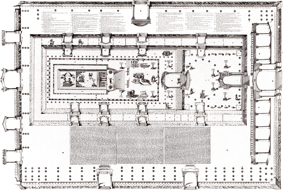 Solomons Temple (overhead map)