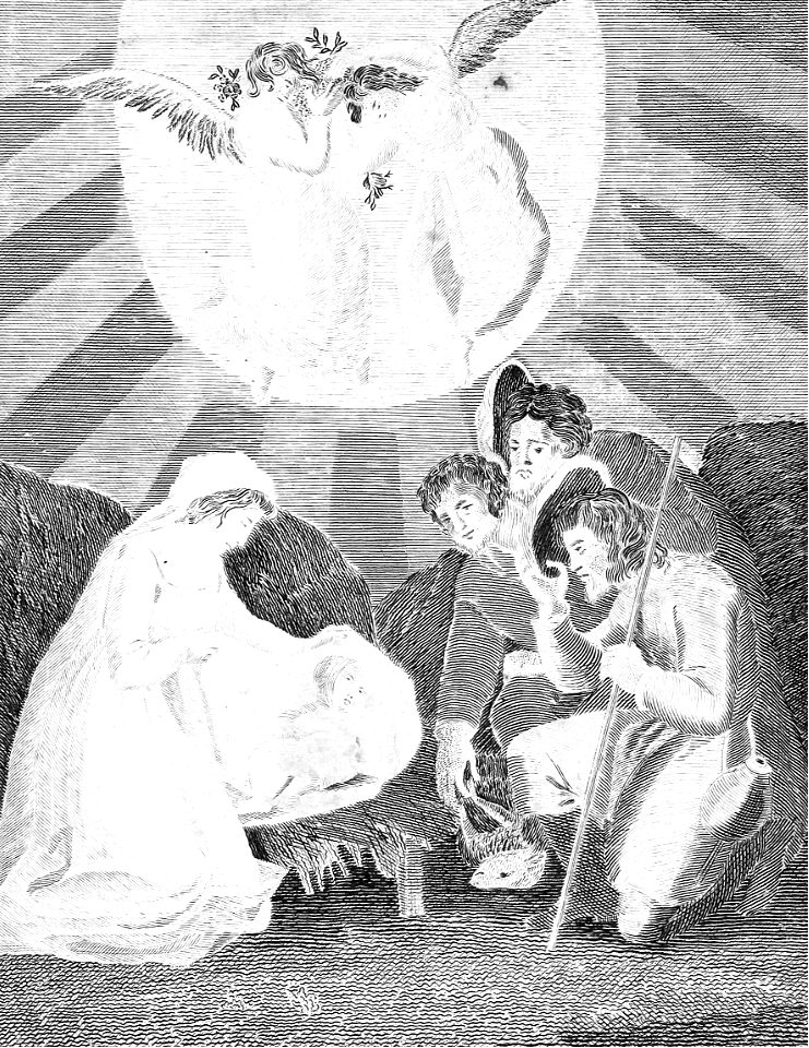 01 Matthew 02 v11 The Shepherds visit the Newborn Christ in the Manger and worship Him