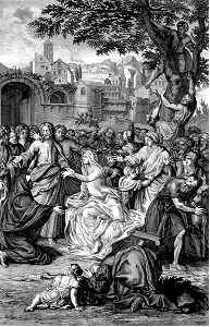 34 Luke 07 v14 The Widow of Nains Son restored to Life