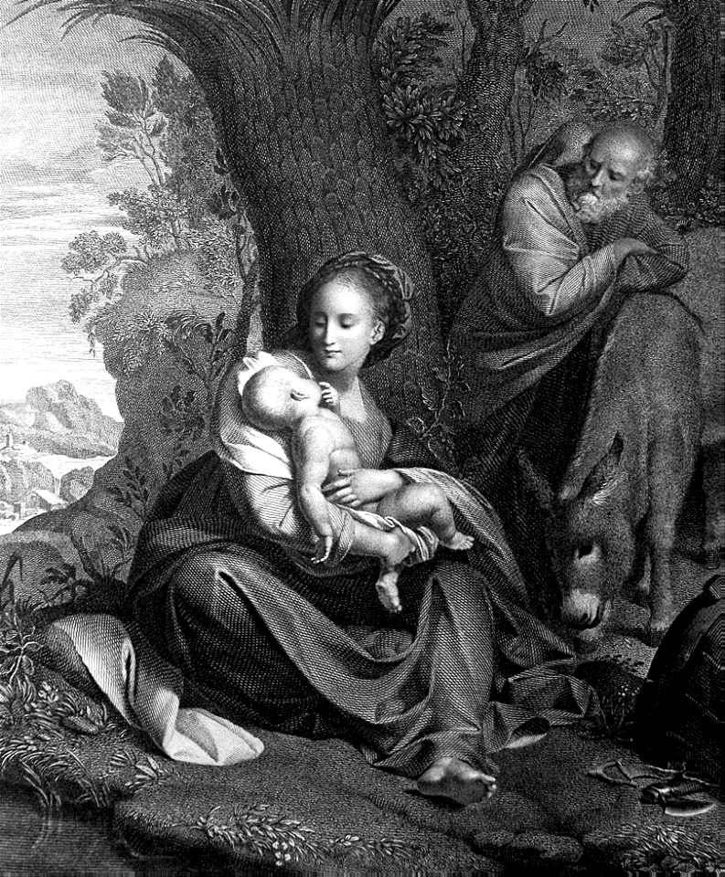 21 Matthew 02 v14-15 Rest on the Flight into Egypt (Procaccini)