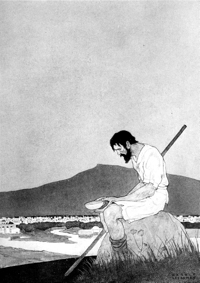 08 The Blind beggar Bartimeus at the side of the Road to Jericho - Jesus you Son of David have mercy on me