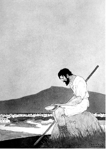 08 The Blind beggar Bartimeus at the side of the Road to Jericho - Jesus you Son of David have mercy on me