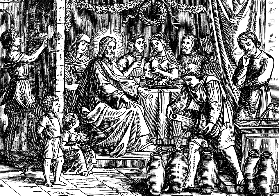 08 Marriage in Cana (miracle of water to wine)