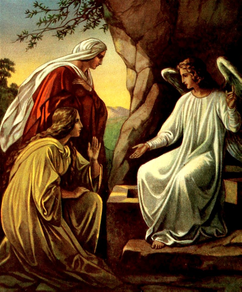 22 Matthew 28 v01-10 An Angel speaks to the Women - He is Risen