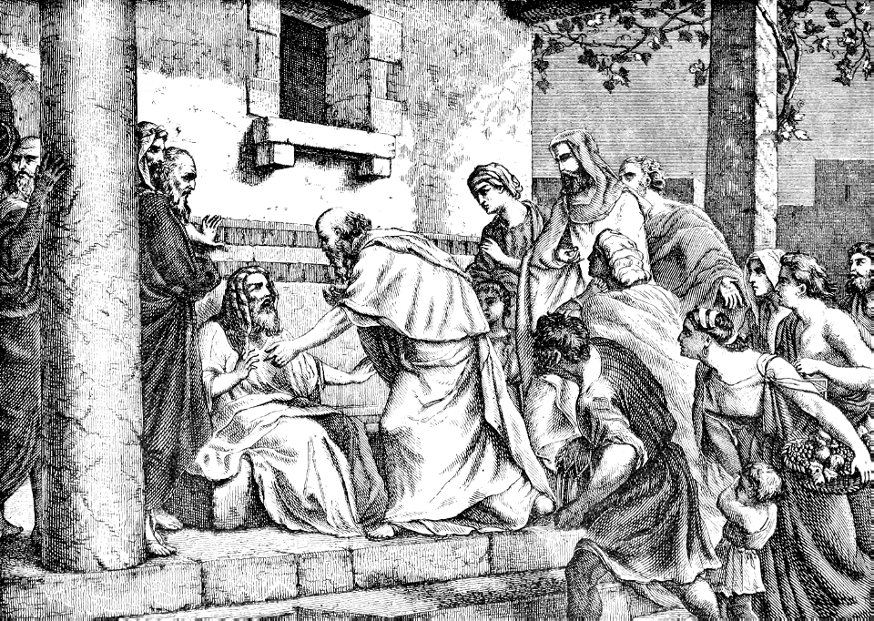 136 Malachi 04 v02 Malachi comforts the people (but I think this may be Job's relatives visiting him)