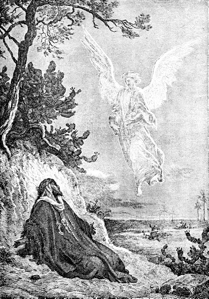 074 1 Kings 19 v05 An Angel appears to Elijah