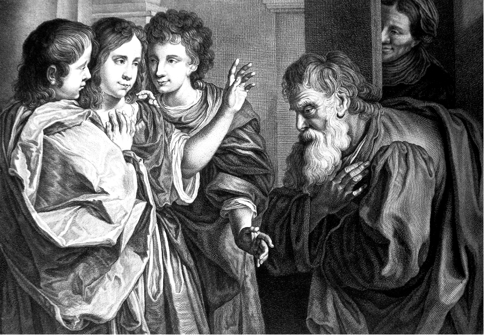33 Genesis 18 v2, 5 Abraham and the Angels