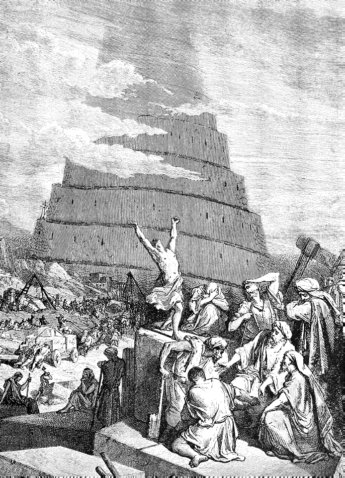 02 The Tower Of Babel Free Stock Illustrations Creazilla 2387