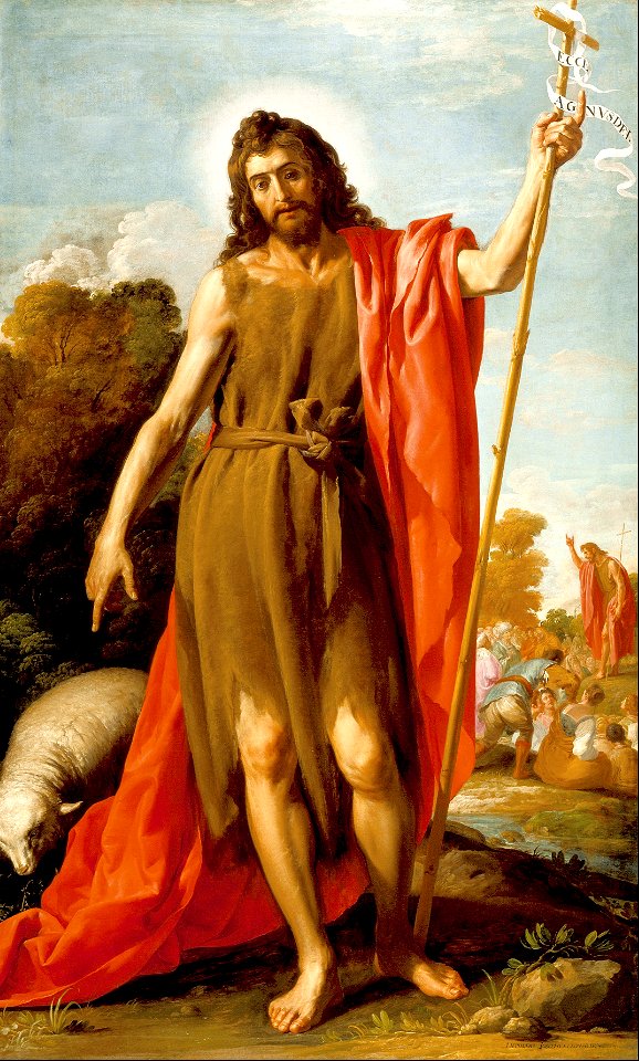 054 John the Baptist in the Wilderness (Leonardo 1635)