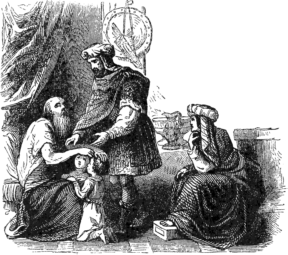 21 Jacob blesses Ephraim and Manasseh