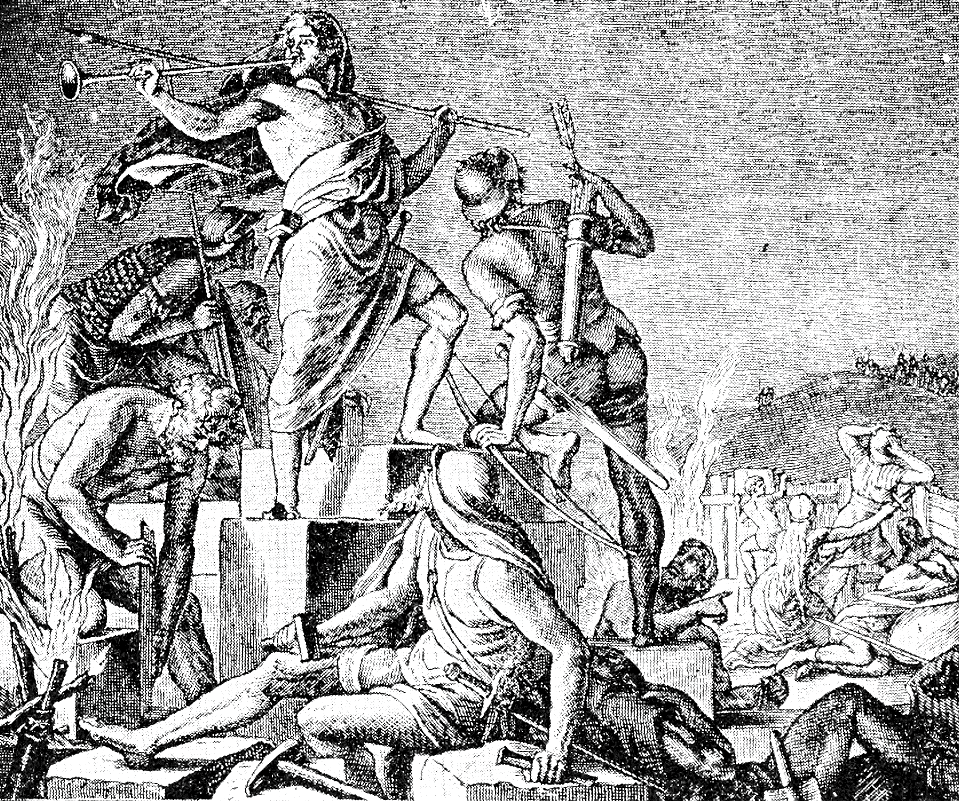 51 How they built the Walls of Jerusalem