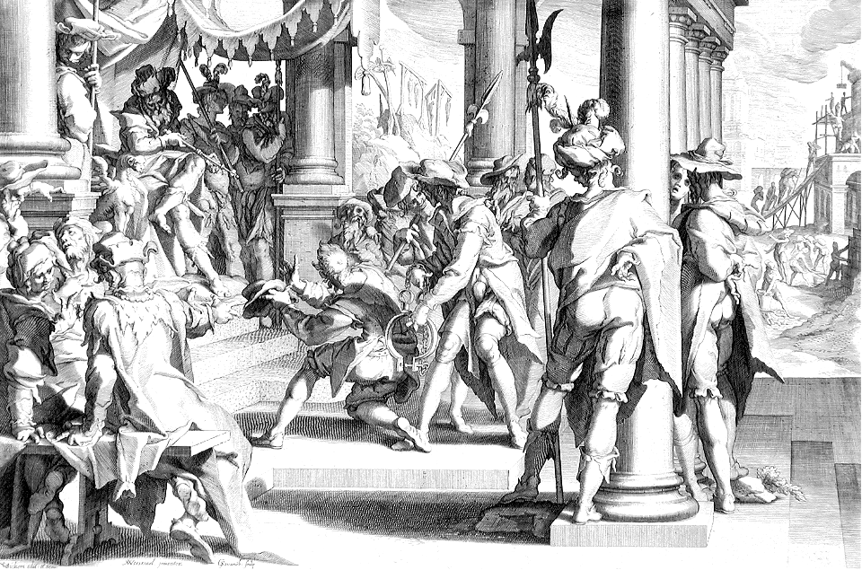 Allegory of Justice (van Swanenburg 1607)