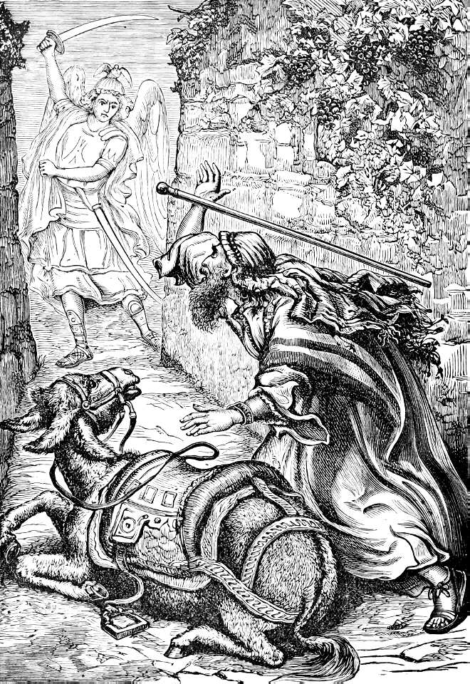 039 Numbers 22 v31 Balaam, the Ass, and the Angel