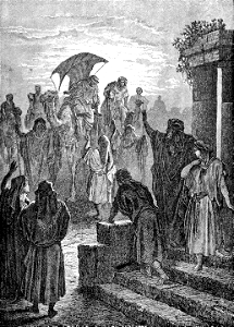012 Genesis 24 v64 - Isaac meets Rebecca