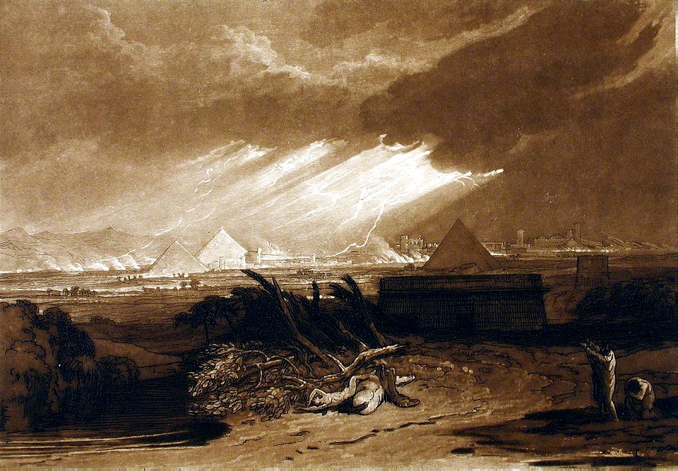 074 The Fifth Plague of Egypt (Turner 1808)