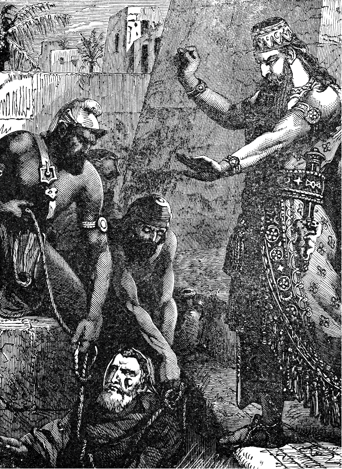 42 Jeremiah being lowered into the Dungeon