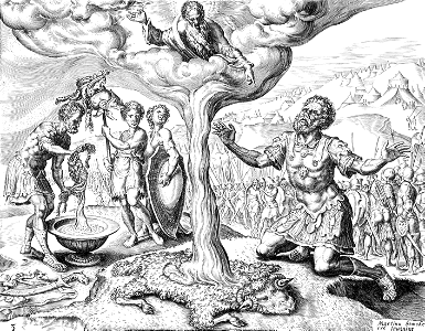 091 The Dew Upon the Fleece of Wool (Heemskerck 1561)