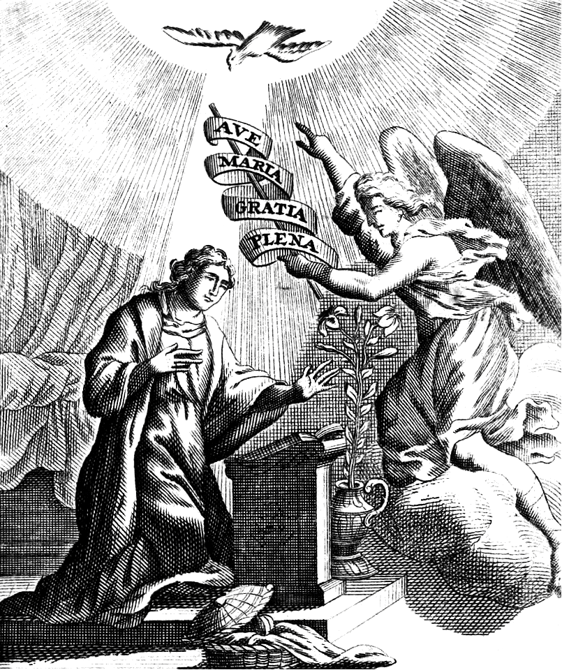 01 Luke 01 v28 The Annunciation to the Virgin