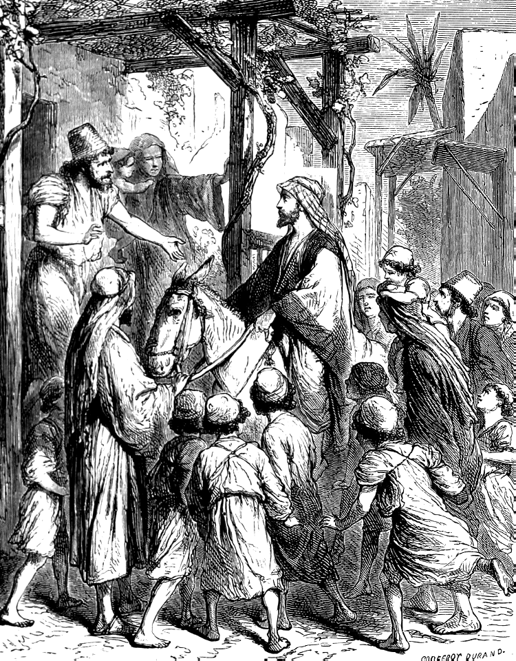 33 Leaving Bethany - Start of the Triumphal Entry