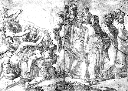 073 Christ Healing Lepers (Schiavone 1645)