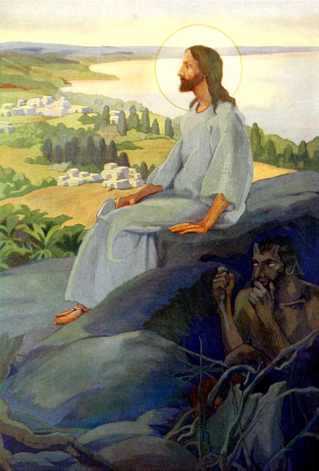 02 Matthew 04 v08-09 The Third Temptation of Jesus (color)