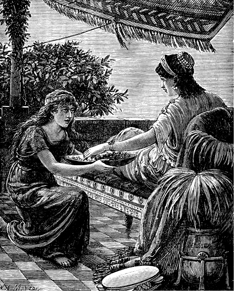 005 Genesis 16 Sarah and her maid Hagar