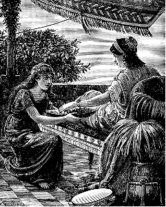 005 Genesis 16 Sarah and her maid Hagar