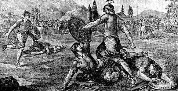 083 2 Samuel 21 v15-17 Abishai rescues David from the Philistine