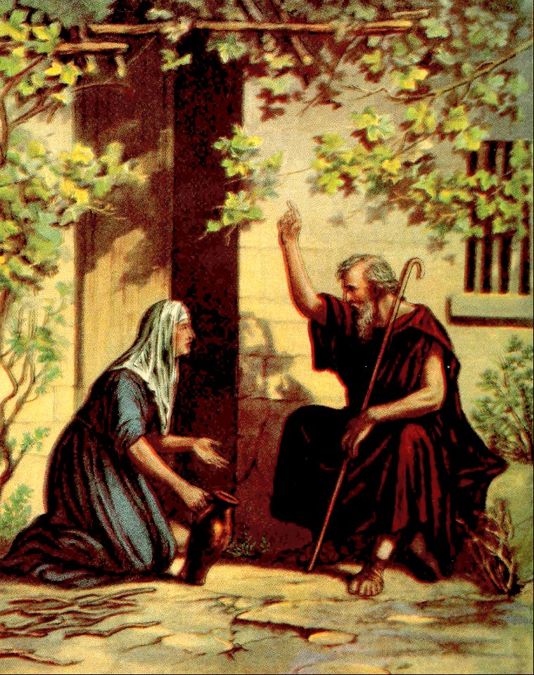 17 1 Kings 17 v01-16 Elijah speaks with the Widow of Zarephath - Free ...