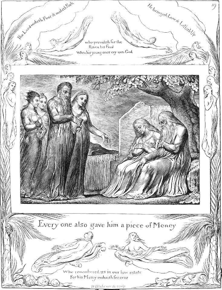 19 Job and his Wife Receiving Alms