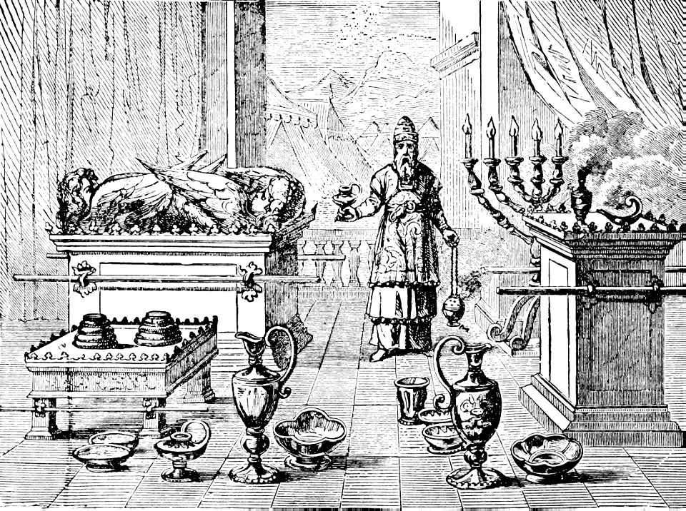 033 Priest and Furniture of the Temple