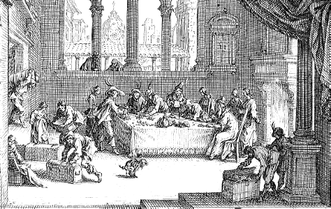 087 The Prodigal Son receives His Inheritance (Callot 1634)