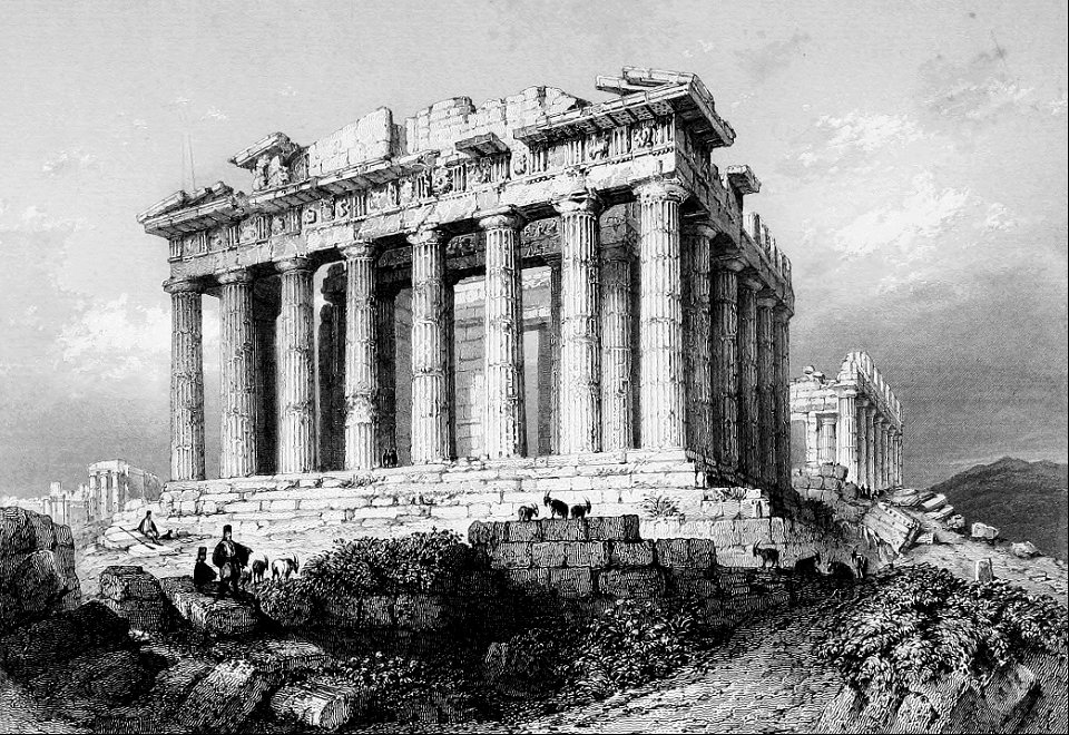 The Parthenon at Athens
