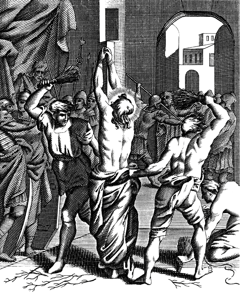 21 John 19 v01 Jesus delivered to be Scourged