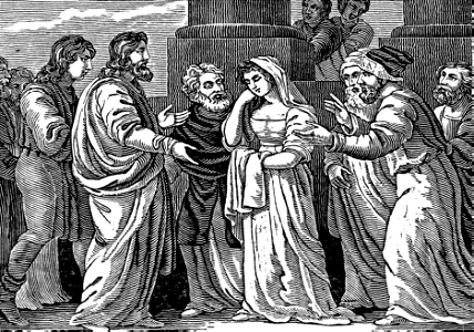 06 John 08 v07 The Woman caught in Adultery